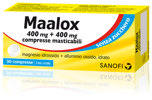 Maalox S/Z 30Cpr Mast400+400Mg